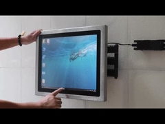 울퉁불퉁한 스테인레스 강 IP66/IP67/IP69K 패널 PC