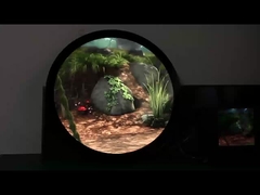 원형 터치 스크린 LCD AIO 디스플레이