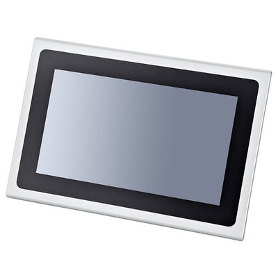 7" embedded mount IP65 front VGA HDMI industrial touchscreen high brightness monitor