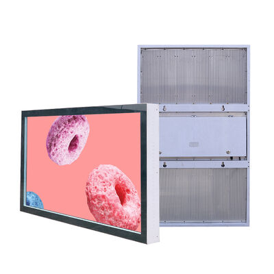 Industrial Grade Outdoor LCD Touchscreen Monitor 43 inches Display High Brightness With Optical Bonding, Wall mounted
