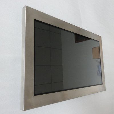 21.5" IP65 Panel PC Display And Wide Operating Temp Stainless Steel Waterproof AIO