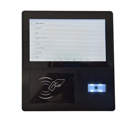 7인치 패널 PC NFC RFID 카드 리더 QR 코드 2D 스캐너 내장 산업 패널 PC pcap 터치 스크린