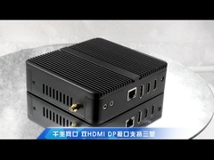 DC12V는 산업적 PC 산업적 방수 미니 pc 박스를 끼워 넣었습니다