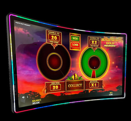 Cutting-Edge PCAP Touch Gaming Monitors Multiple Sizes Halo Curved Custom Designs