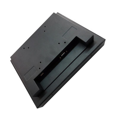 8.4" industrial chassis LCD touchscreen monitor with VGA, DVI, HDMI input for industrial use